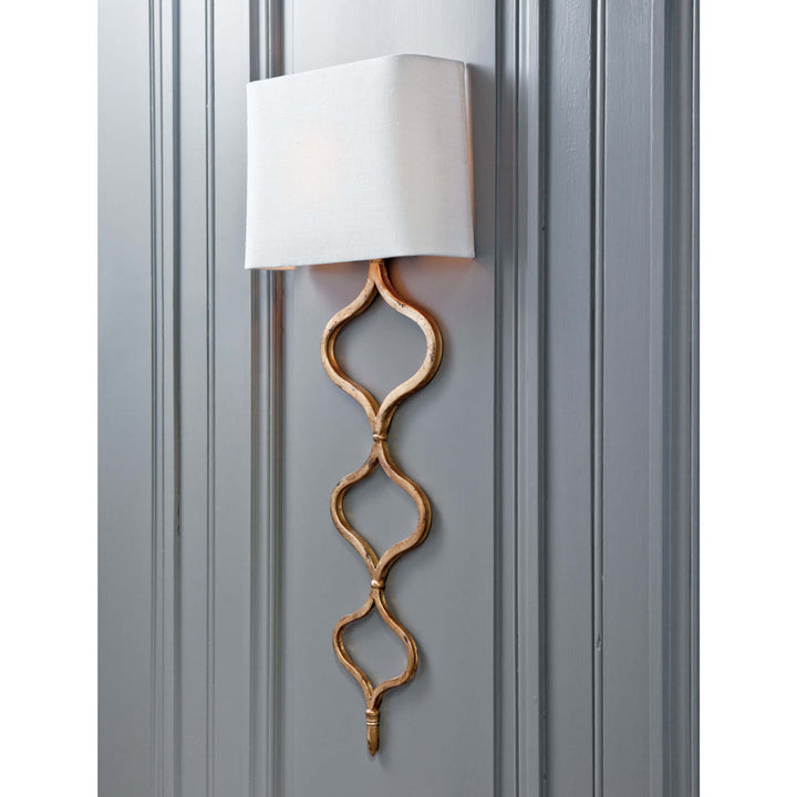 Sinuous Sconce - Gold Leaf