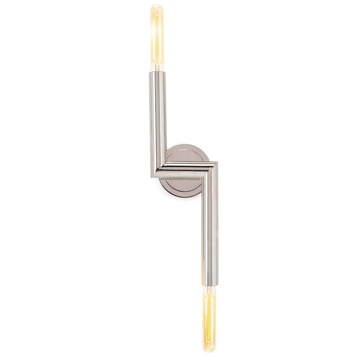 Wolfe Sconce - Polished Nickel