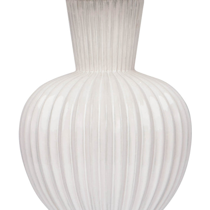 Madrid Ceramic Table Lamp - White