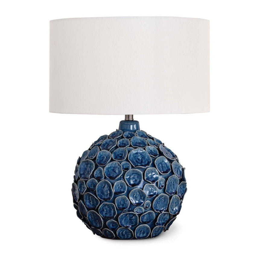 Lucia Ceramic Table Lamp - Blue