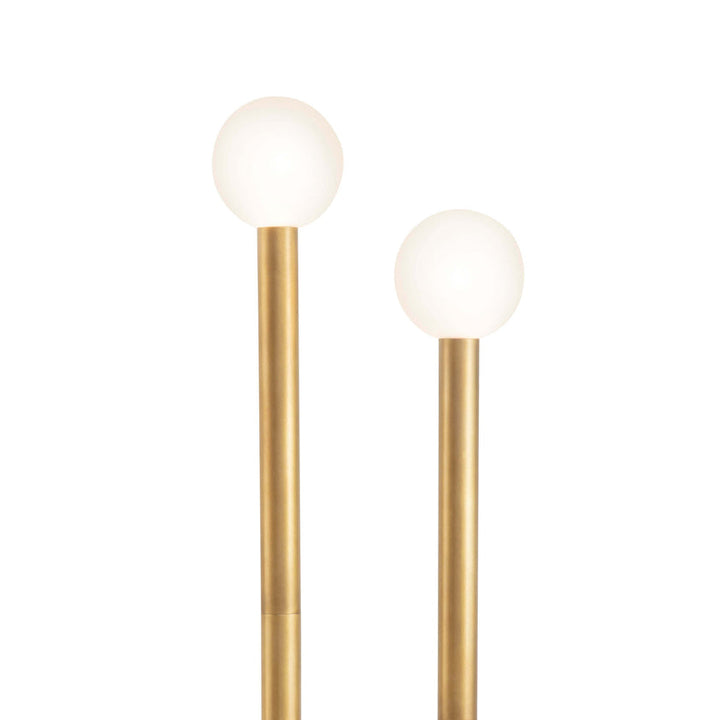 Happy Floor Lamp - Natural Brass