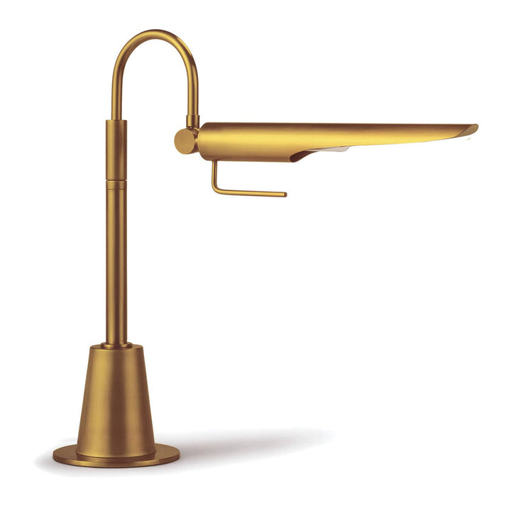 Raven Task Lamp - Natural Brass