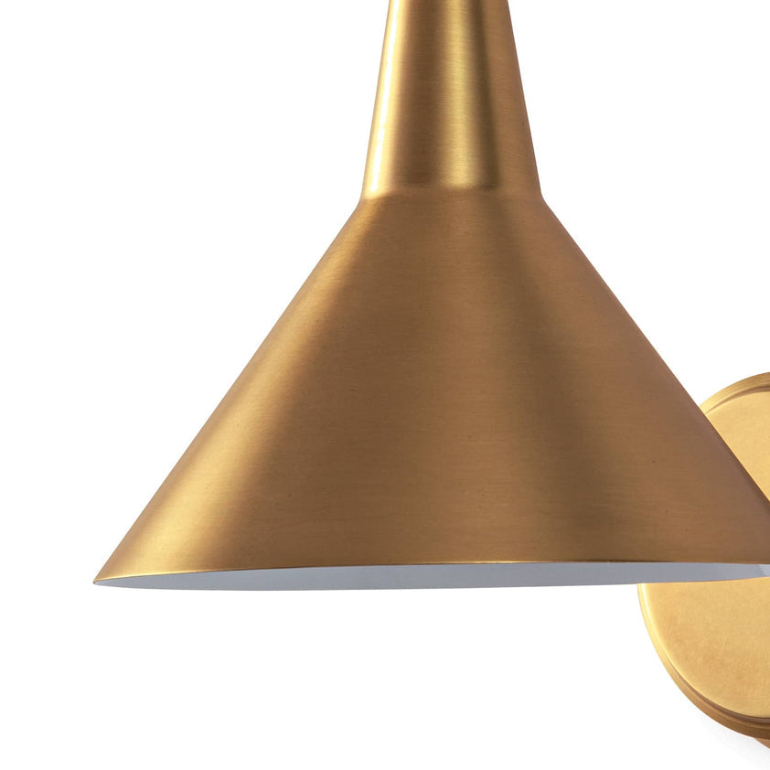 Dublin Sconce - Natural Brass