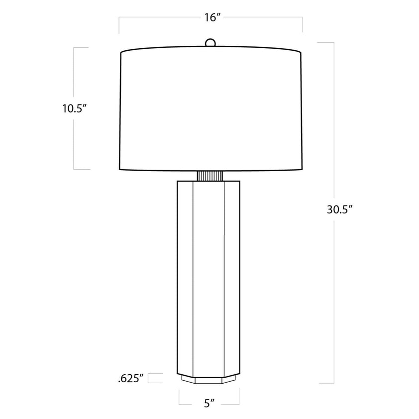 Gear Alabaster Table Lamp