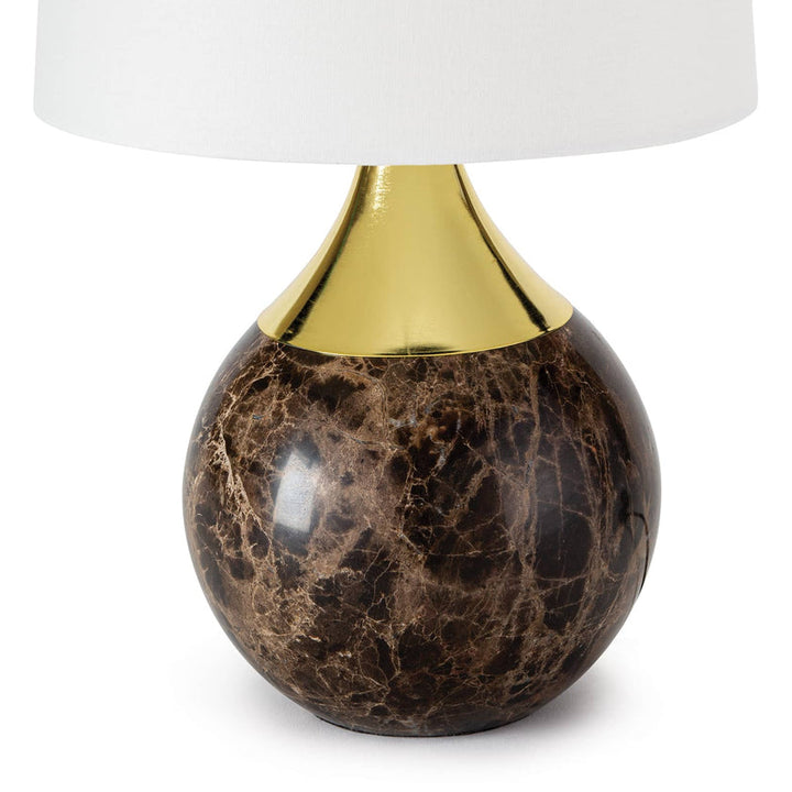 Barrett Marble Mini Lamp - Gold