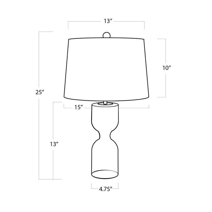 Joan Crystal Table Lamp Large