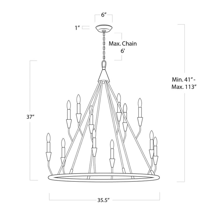 Sierra Chandelier