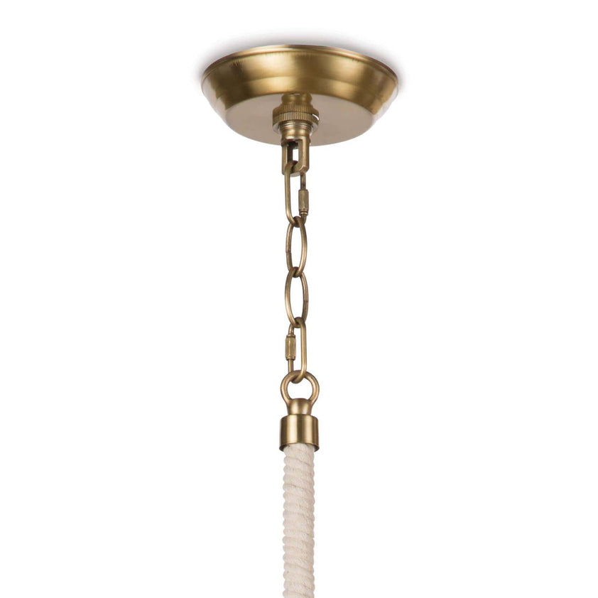 Dover Pendant - Natural Brass