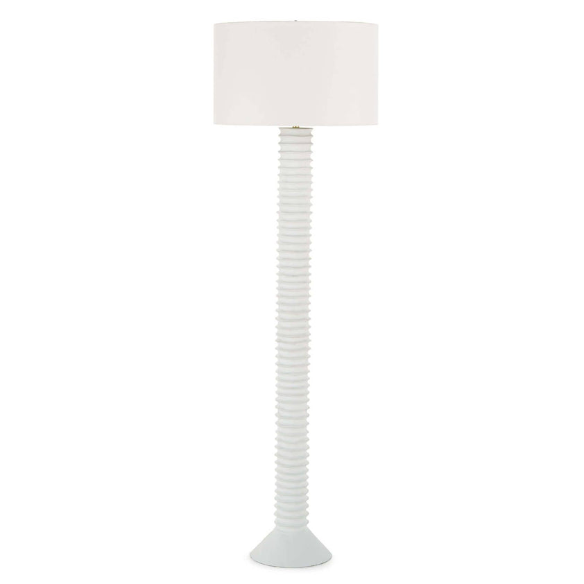 Nabu Metal Floor Lamp - White